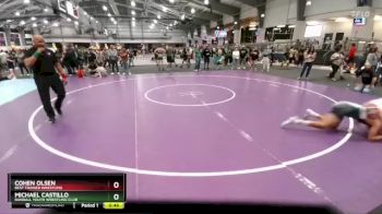 150 lbs 3rd Place Match - Michael Castillo, Randall Youth Wrestling Club vs Cohen Olsen, Best Trained Wrestling