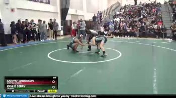 116 lbs Quarterfinal - Kaylie Berry, Upland vs Saniyah Anderson, Canyon Springs