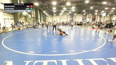 100 lbs Rr Rnd 3 - Micah Pearl, Team Germantown vs Ayden Rios, Mat Assassins White