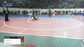 96 lbs Semifinal - Kiah Locust, Stillwater vs Brody McNac, Bristow