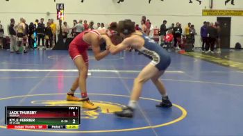 157 Freshman/Soph Champ. Round 2 - Kyle Ferrier, St. Clair vs Jack Thursby, Wabash