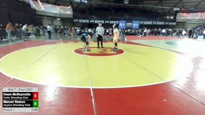 135 lbs Champ. Rd Of 16 - Owen McReynolds, Forks Wrestling Club vs Manuel Ramos, Asylum Wrestling Club