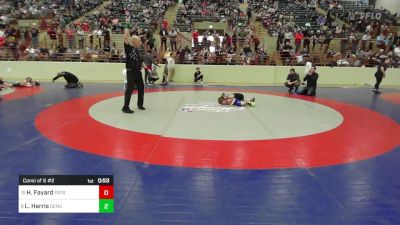 46 lbs Consi Of 8 #2 - Herlon Fayard, Patriot Wrestling Club vs Lincoln Harris, Dendy Trained Wrestling