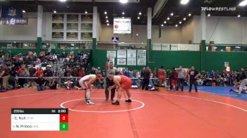 285 lbs Prelims - Collin Null, Carthage vs Nino Prisco, Fox Lane