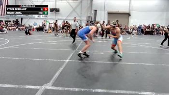 190 lbs Round 2 (4 Team) - Edwin Lanza, Front Royal WC vs Ryder Bernholz, Frost Gang