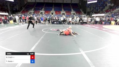 126 lbs Rnd Of 128 - Bryson Cash, VA vs Timmy Boda, FL