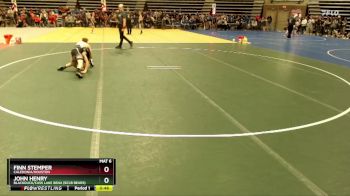 88 lbs Champ. Round 1 - John Henry, Blackduck/Cass Lake Bena (BCLB Bears) vs Finn Stemper, Caledonia/Houston