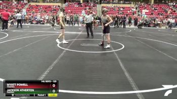 125 lbs Cons. Round 4 - Jackson Atherton, Phenom vs Wyatt Powell, Triumph