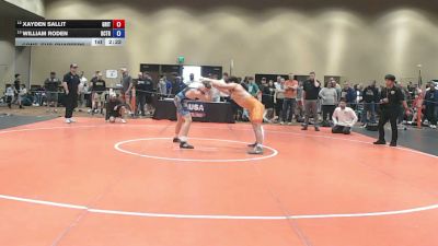 175 lbs Cons. Sub-quarters - Xayden Sallit, Grit vs William Roden, DC Trained