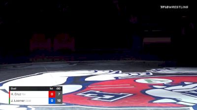 184 lbs Dual - Josh Loomer vs Hunter Cruz