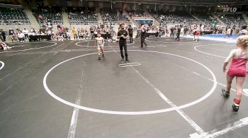 70 lbs Rr Rnd 2 - Paisleigh Carpenter, Choctaw Ironman Youth Wrestling vs Kason Wolfe, Keystone Wrestling Club