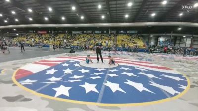 50 lbs 7th Place Match - Erik Polson, Thermopolis Wrestling Club vs Calvin Klinkhammer, Hot Springs