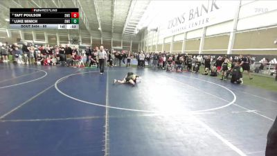 66 lbs Semifinal - Luke Minich, Shootbox Wrestling Club vs Taft Poulson, Shootbox Wrestling Club
