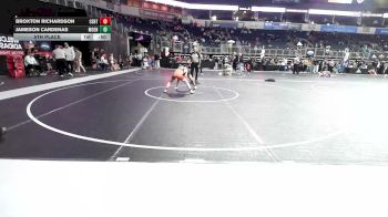 85 lbs 5th Place - Broxton Richardson, Central Kentucky WC vs Jameson Cardenas, Moen Wr Ac
