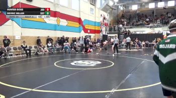 165 lbs Placement Matches (16 Team) - Devric Miller, South vs Hunter Boss, Jackson Hole