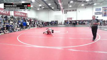 157 lbs Round Of 16 - Lucas Da Silva, St Joseph vs Aiden Marra-Blois, Terryville