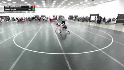 132 lbs Champ. Round 1 - Kole Kielpikowski, Denmark Wrestling Club vs Avery Ryder, Wisconsin