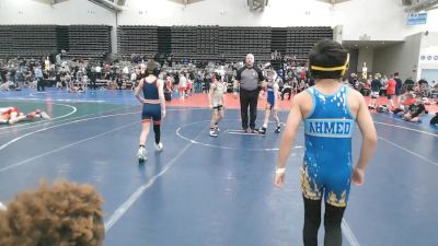 69 lbs Rr Rnd 3 - Esa Ahmed, Hammers- ESC vs Brock Barber, Cunliffes Corner Tan - ESC