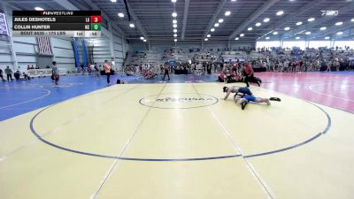 170 lbs Consi Of 8 #1 - Jules Deshotels, LA vs Collin Hunter, NC