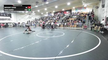 138 lbs Cons. Round 2 - Vince Nunez, Palmdale vs Anthony Lopez, William J Pete Knight