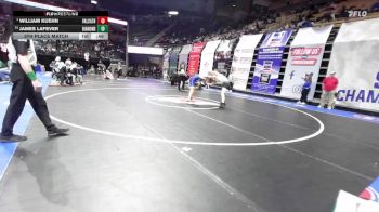 157 Class 1 lbs 5th Place Match - William Kuehn, Valle Catholic vs James Lafever, Diamond