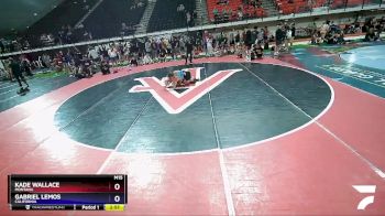 145 lbs Semifinal - Kade Wallace, Montana vs Gabriel Lemos, California