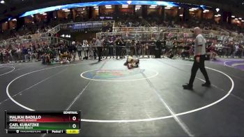 138 1A Semifinal - Cael Kubatzke, Fernandina Beach vs Malikai Badillo, Mater Lakes Academy