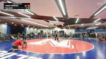 62 lbs Cons. Semi - Ingrid Rodriguez, Grizzly Wrestling Club vs Hali Buck, Terreton Panthers