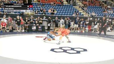 126 lbs Champ. Rd Of 128 - Dylan Nieuwenhuis, Michigan vs Jake Benyo, Pennsylvania