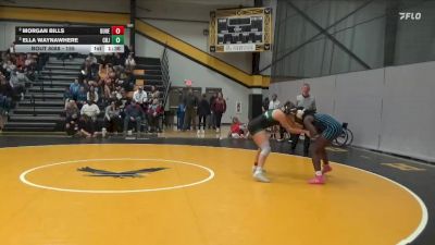 155 lbs Semifinal - Ella Waynawhere, Cedar Rapids Jefferson vs Morgan Bills, Dubuque Hempstead