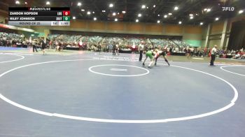 190 lbs Round Of 32 - Zandon Hopson, Liberty vs Riley Johnson, Omaha Skutt Catholic