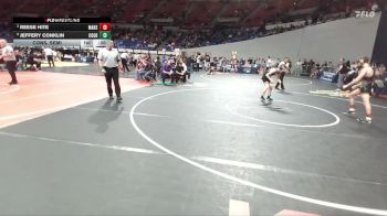 4A Boys 132 lbs Cons. Semi - Reese Hite, Marshfield Boys vs Jeffery Conklin, Cottage Grove Boys