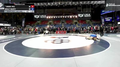 207 lbs Champ. Rd Of 32 - Angel Hill, CA vs Molly Marty, KS