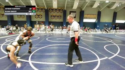 141 lbs Quarterfinal - Elijah Smoot, Noke Wrestling RTC vs Jaymar Custodio, Unattached