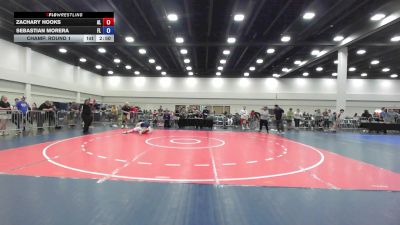 215 lbs Champ. Round 1 - Zachary Hooks, AL vs Sebastian Morera, FL