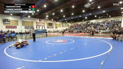 165 Boys Quarterfinal - Marcelino Nona, Valhalla vs Carmine Martinez, Brawley