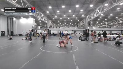 135 lbs Round 5 (6 Team) - Shyann Page, POWA vs Keira Lynch, CTWHALE