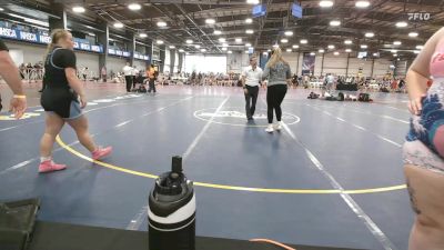 235 lbs Rr Rnd 2 - Madelyn Hansen, Flickr Girlz vs Joci Davis, Cheyenne Ladies Wrestling Club