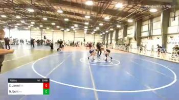 128 lbs Prelims - Charlize Jewell, CA vs Nora Quitt, MA