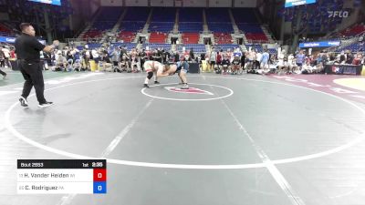 285 lbs Rnd Of 32 - Hunter Vander Heiden, WI vs Caleb Rodriguez, PA