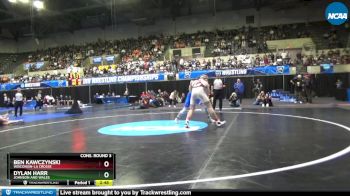 197 lbs Cons. Round 3 - Ben Kawczynski, Wisconsin-La Crosse vs Dylan Harr, Johnson And Wales
