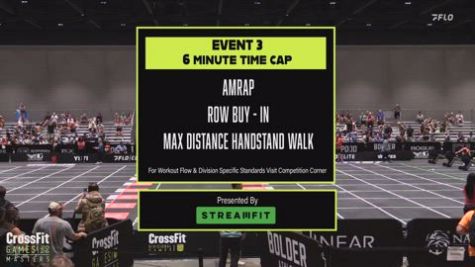 Mixed Master - Workout 3 | 40-44 Heat 1