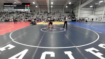 126 lbs Round Of 128 - Rickson Vallejo, NY vs Cole Mallon, MA