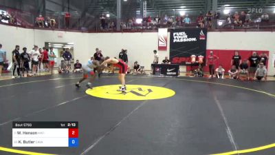 65 kg Round Of 32 - Wyatt Henson, Mat-Town WC vs Kyren Butler, Cavalier Wrestling Club