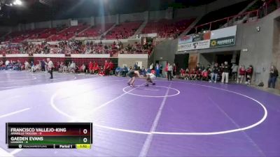 175 lbs Round 1 (16 Team) - Francisco Vallejo-King, Amarillo Tascosa vs Gaeden Evans, Leander