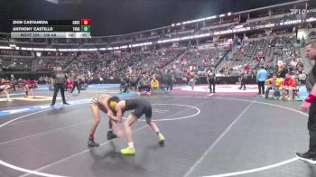 106-4A Cons. Round 2 - Anthony Castillo, Thompson Valley vs Zion Castaneda, Greeley Central