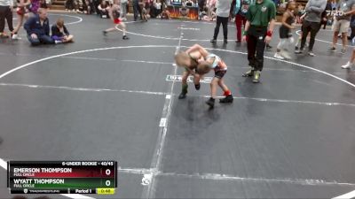 40/45 Cons. Semi - Emerson Thompson, Full Circle vs Wyatt Thompson, Full Circle