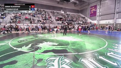U17 Women - 49 lbs Champ. Round 3 - Janiah Slaughter, IL vs Charlie Wylie, NJ