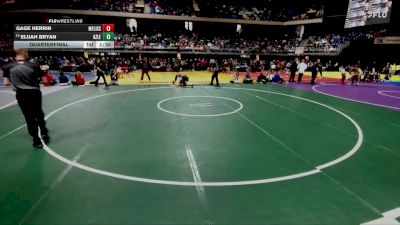 5A 175 lbs Quarterfinal - Elijah Bryan, Azle vs Gage Herrin, Melissa