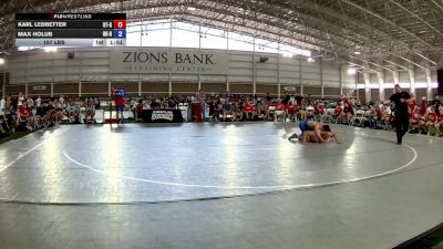 157 lbs Karl Ledbetter, Utah Gold vs Max Holub, Oklahoma Outlaws Red